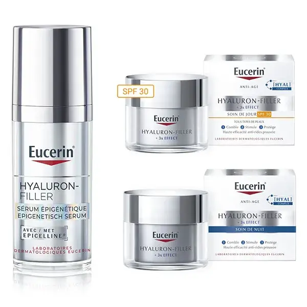 Eucerin HYALURON-FILLER Routine Visage Anti-âge 3x Effect