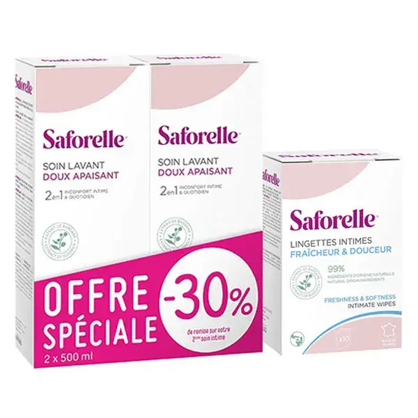 Saforelle Soin & Hygiène : Un duo pour une hygiène intime parfaite