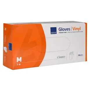 Abena Guanti in Vinile Senza Polvere Taglia M 100 unità