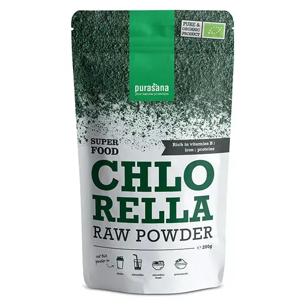 Purasana Chlorella Organic Powder 200g