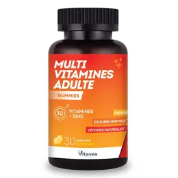 Vitavea Multi Vitamines Adulte Energie Equilibre nerveux 30 gummies