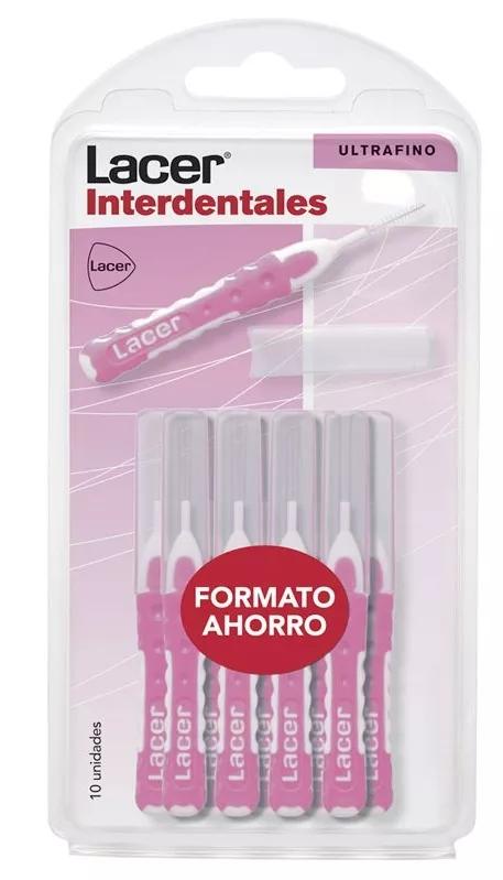 Lacer Interde dentes Ultrafino 10 Unidades