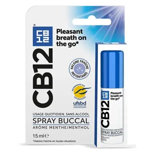CB12 Spray Menta-Mentolo Senza Alcool 15ml