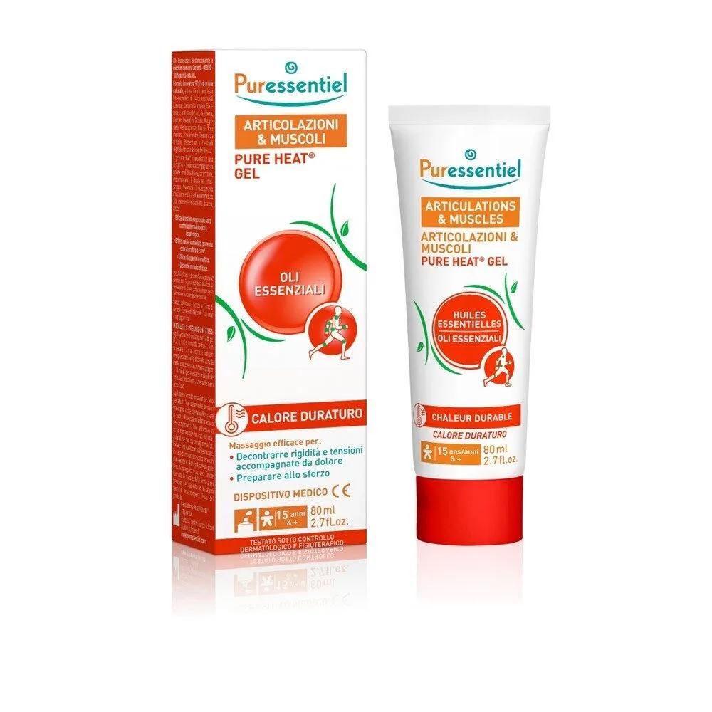 Puressentiel Pure Heat Gel Riscaldante Per Articolazioni e Muscoli 80 ml