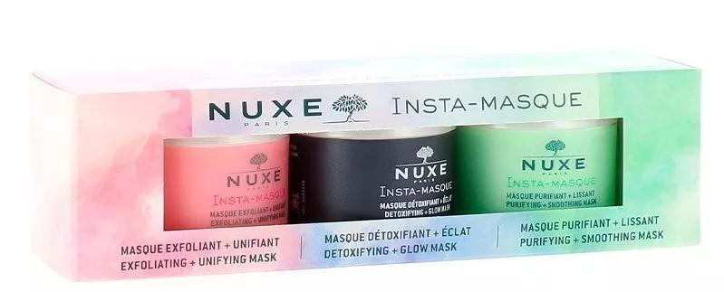Nuxe Pack Mini Máscaras 3Uds X 15ml