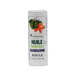 Le Comptoir de l'Apothicaire Huile Essentielle Mandarine Rouge Bio 10ml