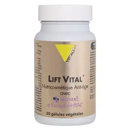 Vit'all+ Lift Vital® Nutricosmétique Anti-Âge & Éclat 30 gélules végétales