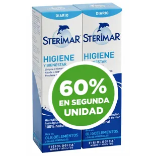 Stérimar Nasal Hygiene and Wellness 2x100 ml (2nd unit at 60%)