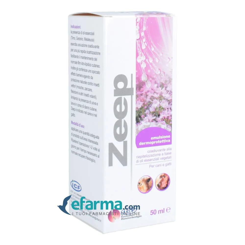 Zeep Emulsione Ristrutturante Riepilidizzante Cani e Gatti 50 ml