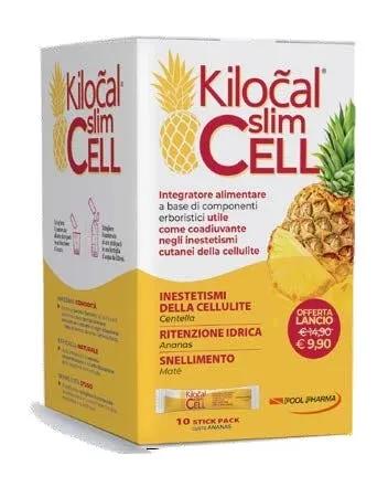 Kilocal Slim Cell Integratore Anticellulite 10 Stick