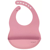 Saro Smooth Blossom Silicone Bib