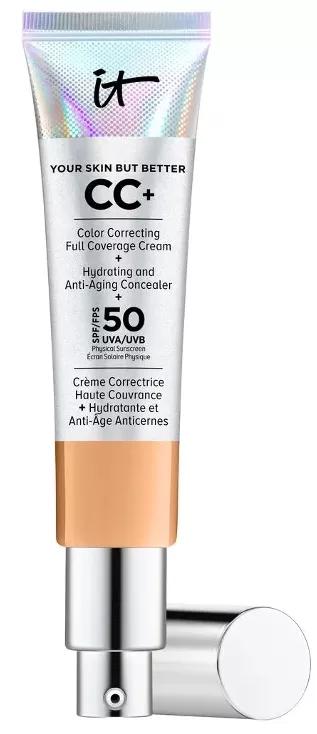 It Cosmetics Your Skin But Better CC+ Cream Foundation SPF50+ Neutral Tan