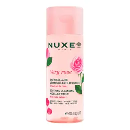 Nuxe Very Rose Eau micellaire apaisante 3-en-1 visage et yeux 100ml