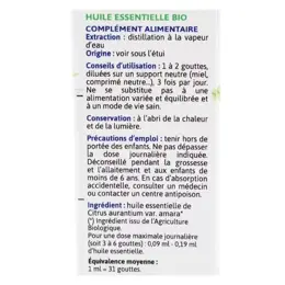 Ladrôme Huile Essentielle Petit Grain Bigarade Bio 10ml