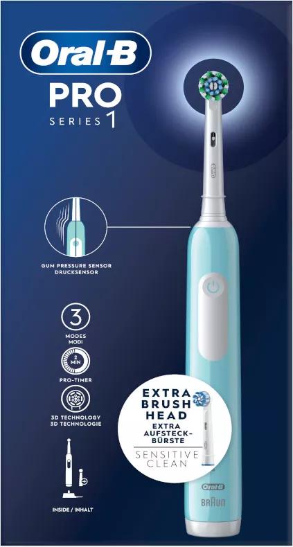 Oral-B Elektrische Zahnbürste Pro 1 Karibikblau