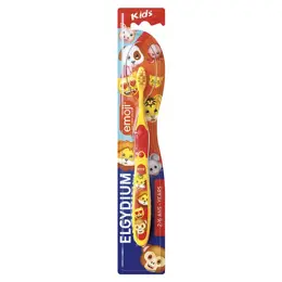 Elgydium Bébé & Enfant Brosse à Dents Kids 2-6 ans Emoji