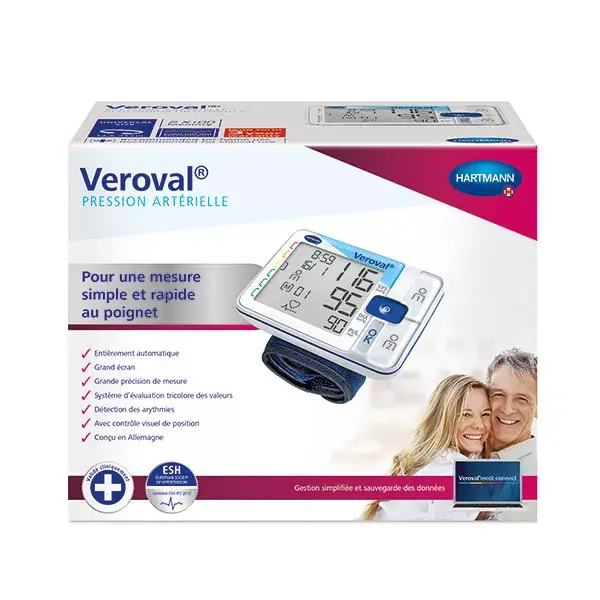 Veroval Connected Wrist Blood Pressure Monitor