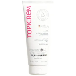 Topicrem Mela Ultra-feuchtigkeitsspendende Körpervereinheitlichungsmilch SPF15 200 ml