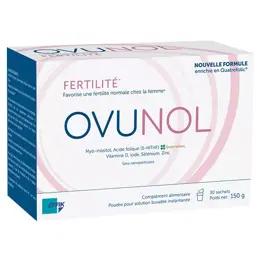 Ovunol Fertilité et Conception Femmes Boîte de 1 mois 30 sachets