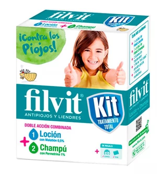 Filvit Kit de tratamento AntipiOlhos (Loção + Champô)