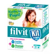 Filvit Kit de Tratamiento Antipiojos (Loción + Champú)
