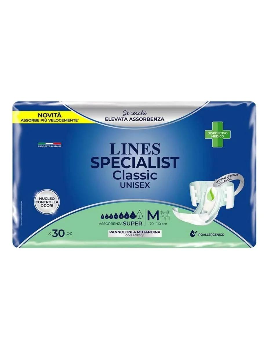 Lines Specialist Classic Super Taglia Media 30 Pezzi