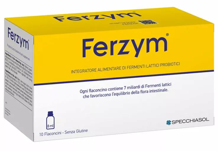 Specchiasol Ferzym Fast 10 Viales x 8 ml