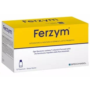 Specchiasol Ferzym Fast 10 Vials x 8 ml