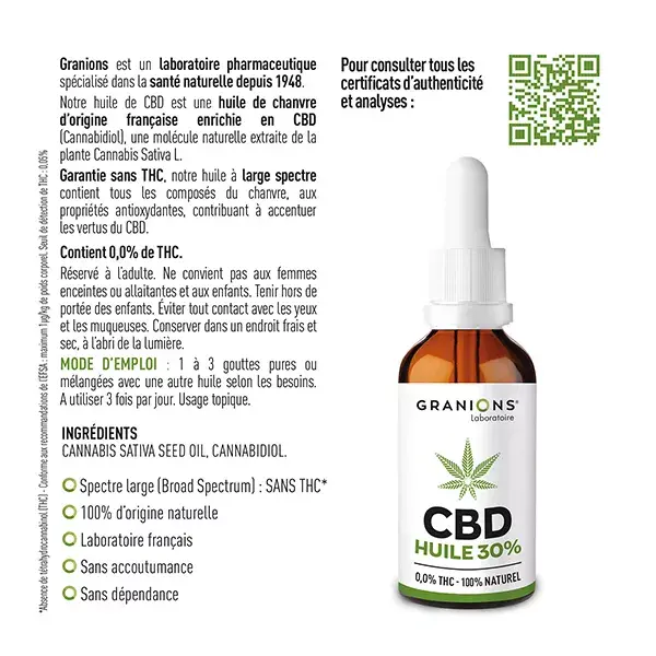 Granions CBD 30% 3000 mg