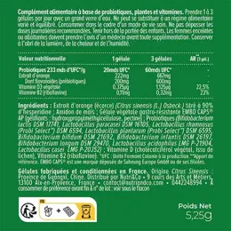 Nutri&Co Probio Pré et Probiotiques pour Flore Intestinale 10 gélules