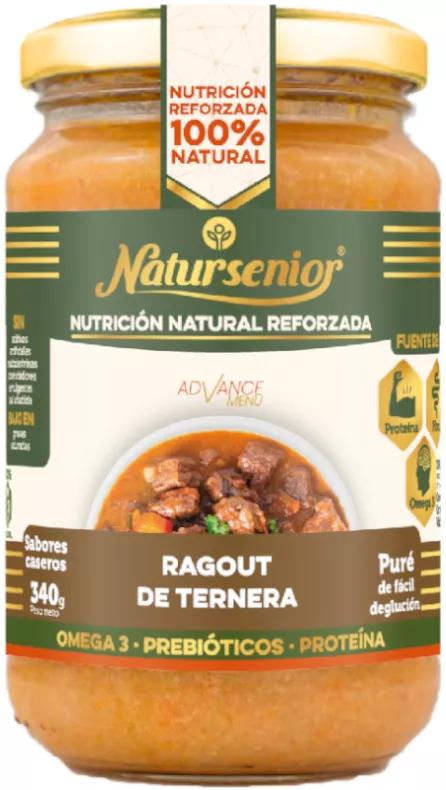 Natursenior Ragù di Manzo con Omega3 + Prebiotici + Proteine 340 gr