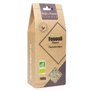 Nat & Form Les Tisanes Tisana Finocchio Semenza Bio 100g