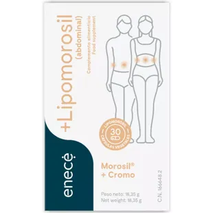 Enecé +Lipomorosil Abdominal 30 Cápsulas Vegetais