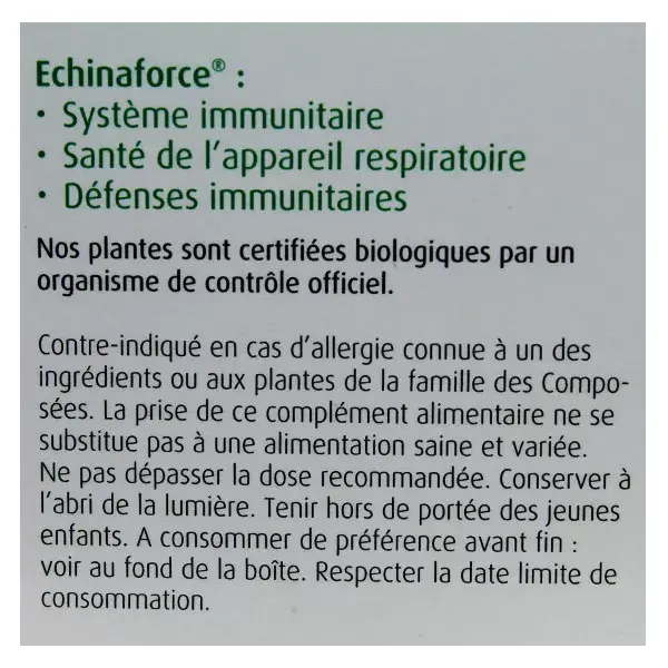 A.Vogel Echinaforce Immunité Enfant 120 comprimés