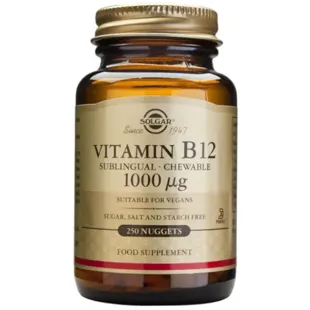 Solgar Vitamin B12 1000 mcg (Cyanocobalamin) 250 Kautabletten