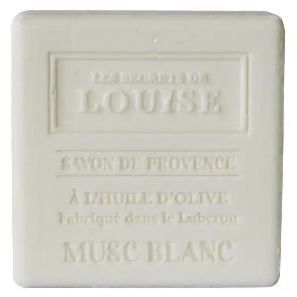 Les Secrets de Louise Savon de Provence Musc Blanc 100g