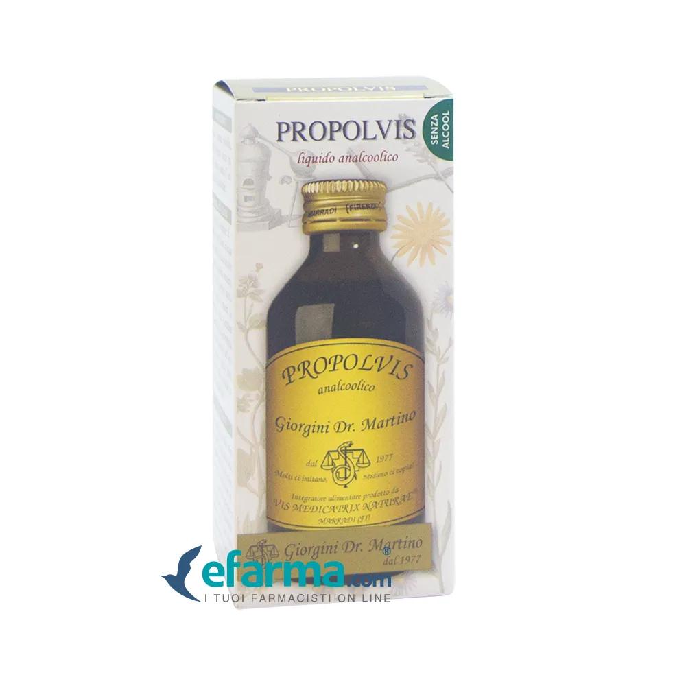 Dr. Giorgini Propolvis Liquido Analcolico Integratore Per la Gola  100 ml