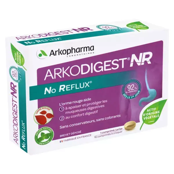 Arkopharma Arkodigest No Reflux 16 tablets