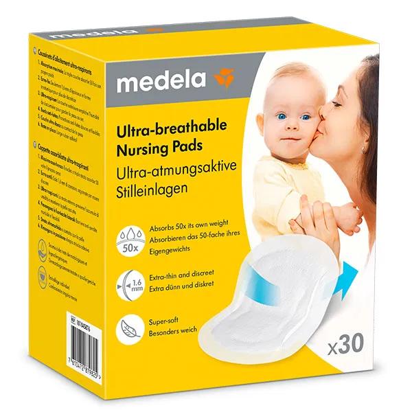 Discos absorbentes transpirables Medela - paquete de 30