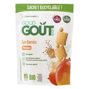 Good Goût Biscotti Quadrati Mango 50g
