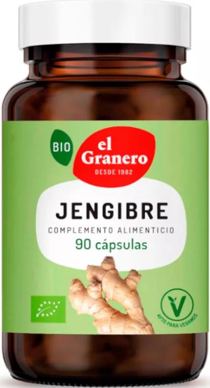 El Granero Integral Jengibre BIO Plus 90 Cápsulas