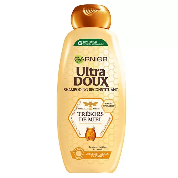 Garnier Ultra Doux Shampoing Reconstituant Trésors de Miel 400ml
