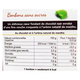 Solens Bonbons Menthe Fourrés Chocolat 50g