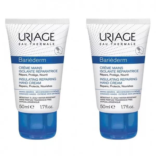 Uriage Bariéderm Crema Mani Riparatrice 2 x 50ml