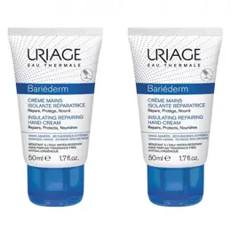 Uriage Bariéderm Crème Mains Isolante Réparatrice 2 x 50ml