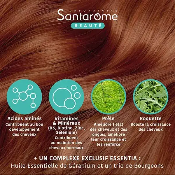 Santarome Phyto Sublimes Cheveux Force & Croissance 30 comprimés