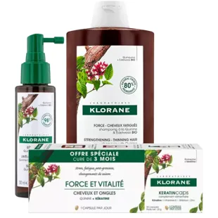 Klorane Pack Anticaída Cabello a la Quinina