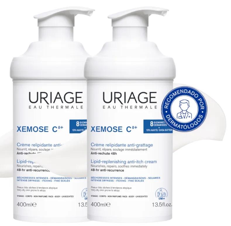 Imagen de Uriage Xemose C8+ Crema Corporal 2x400 ml