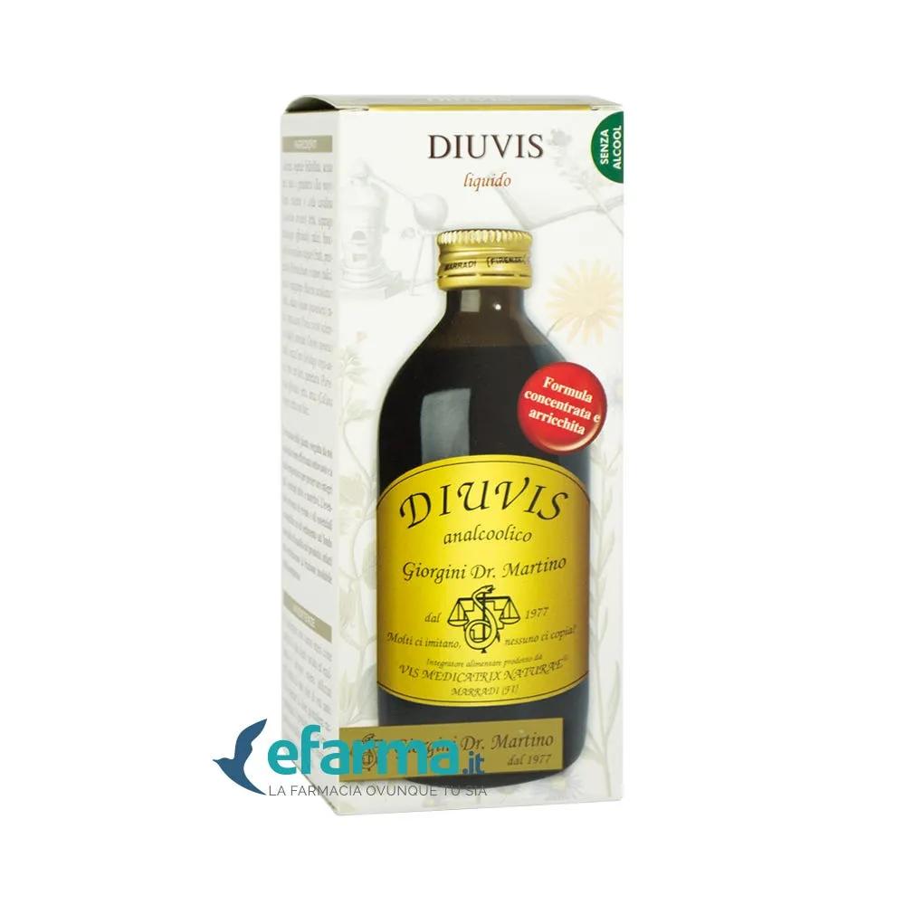 Dr. Giorgini Diuvis Liquido Analcolico Integratore Vie Urinarie 200 ml