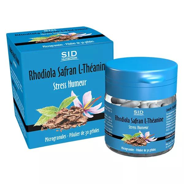 SID Nutrition - Phyto/Complex - Rhodiola Azafrán L-Teanina 30 cápsulas